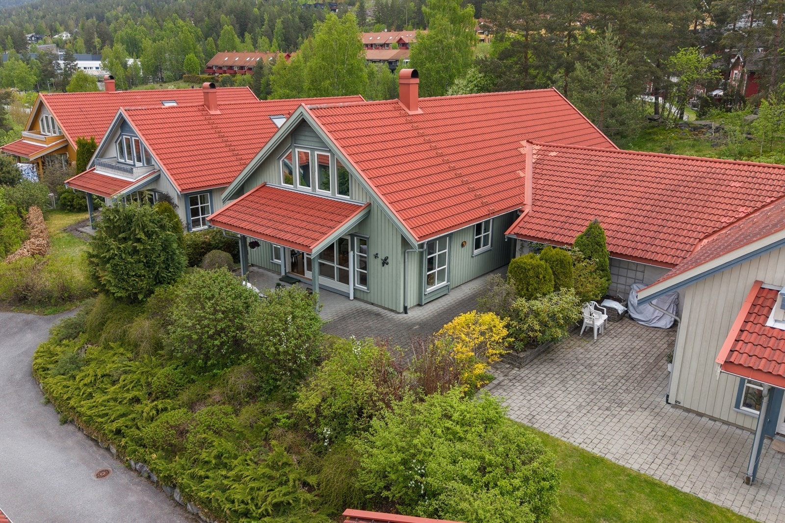 Fin kjedet enebolig med god og usjenert beliggenhet. Galleribilde