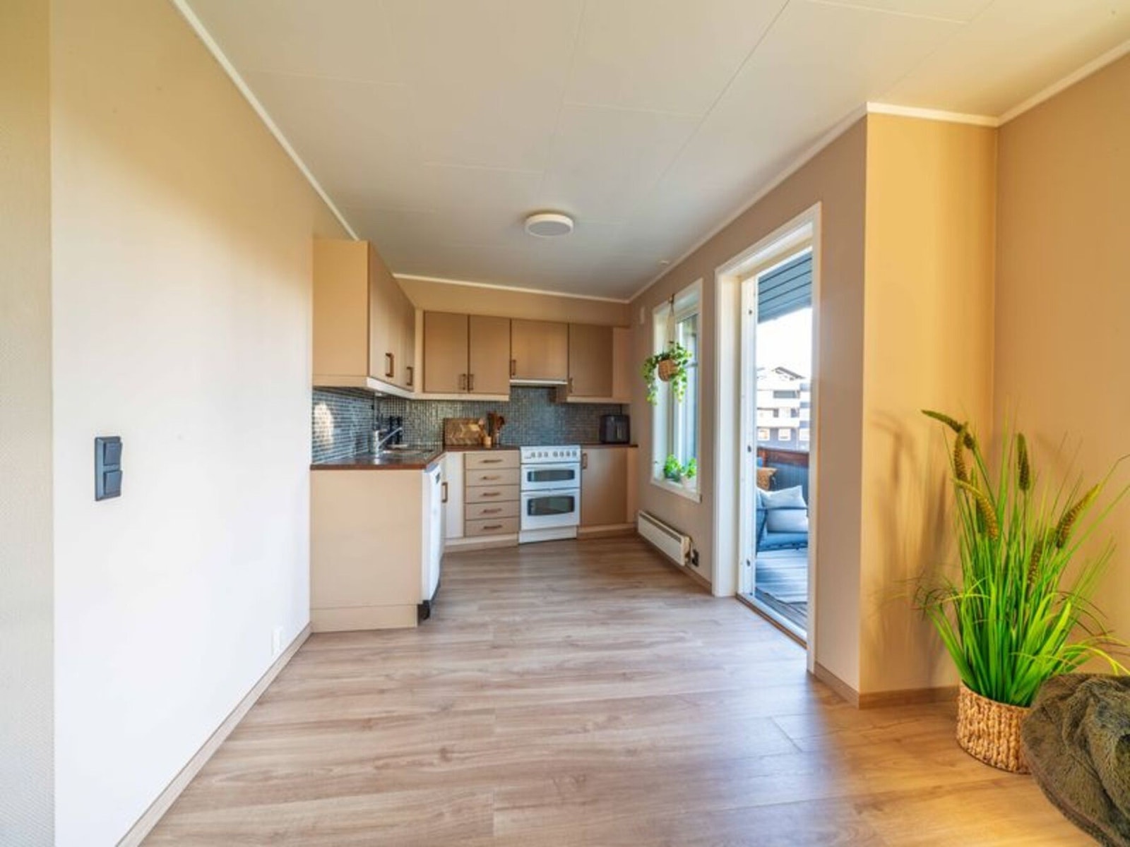 Her får du en bolig som både føles romslig og harmonisk, og som er enkel å møblere etter egne ønsker og behov. Galleribilde