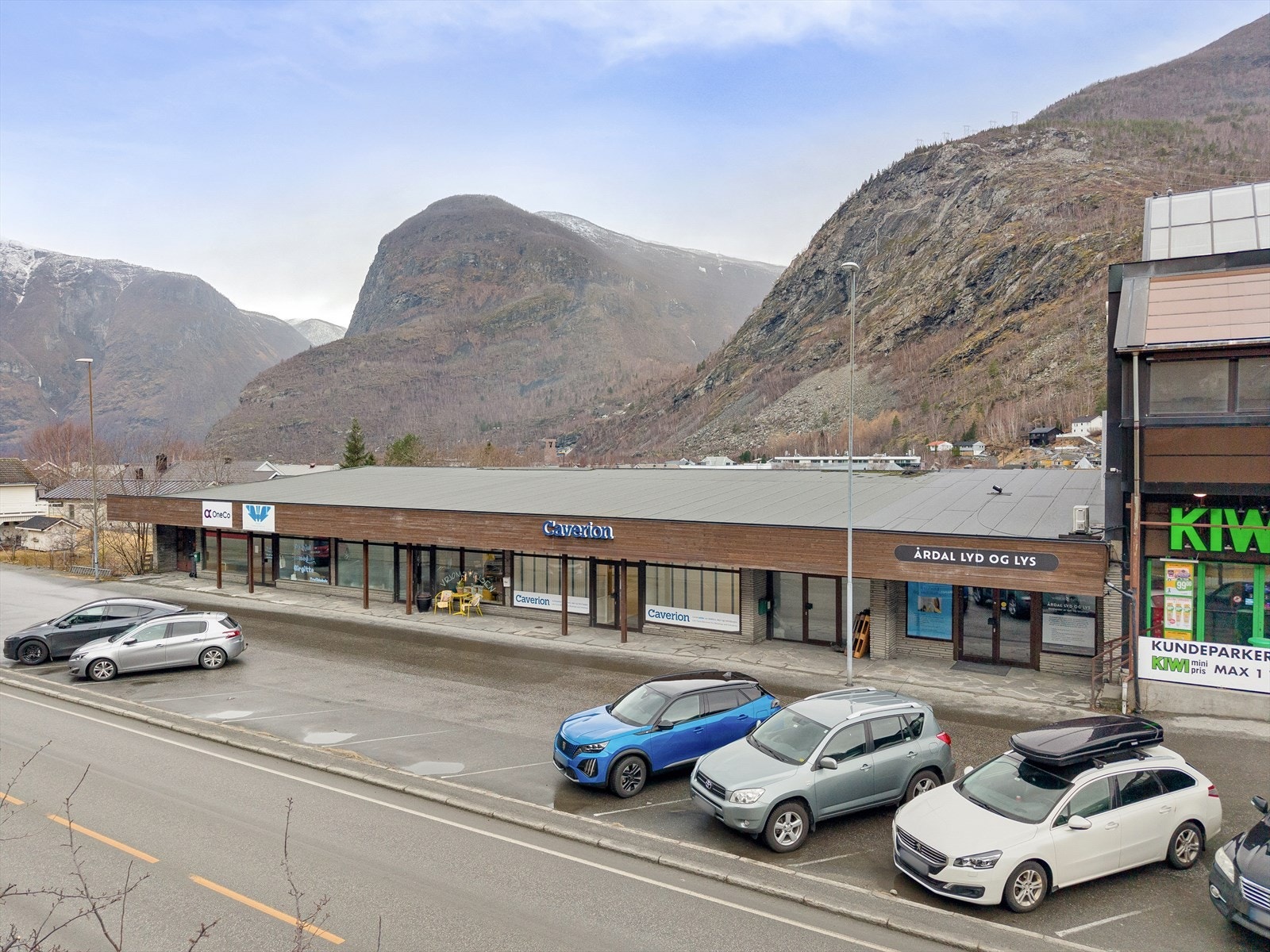 Gode høve for parkering framføre Galleribilde