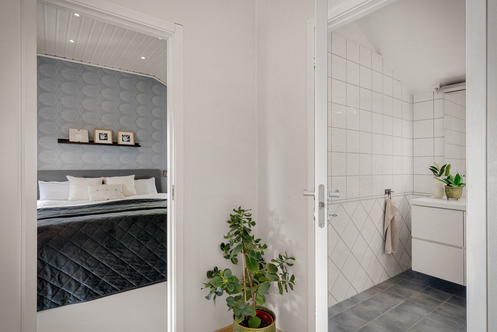 Her er også hovedbadet. Galleribilde