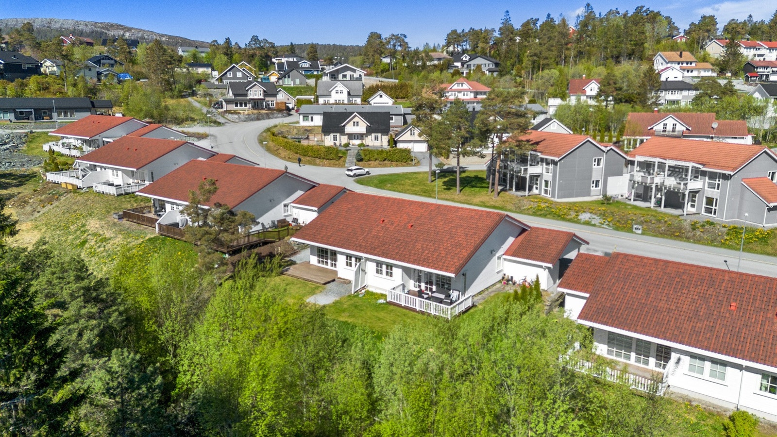 Dronebilde. Galleribilde
