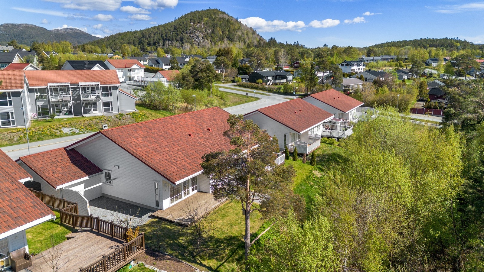 Dronebilde. Galleribilde