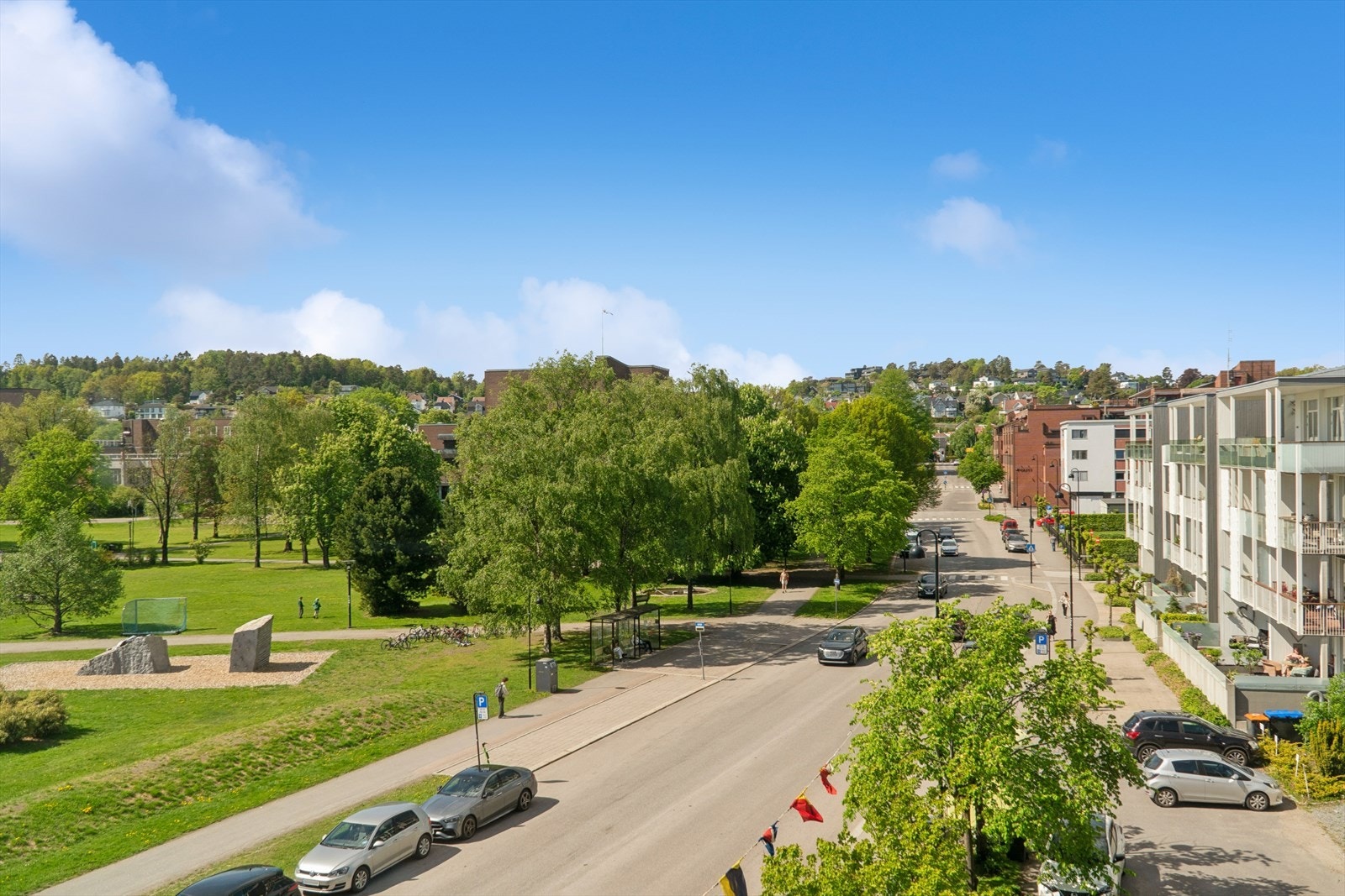 Utsikten mot vest Galleribilde