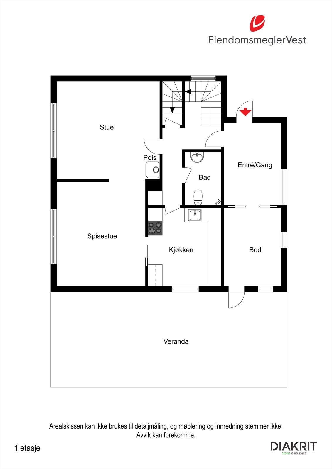 Planteikning h.etg Galleribilde