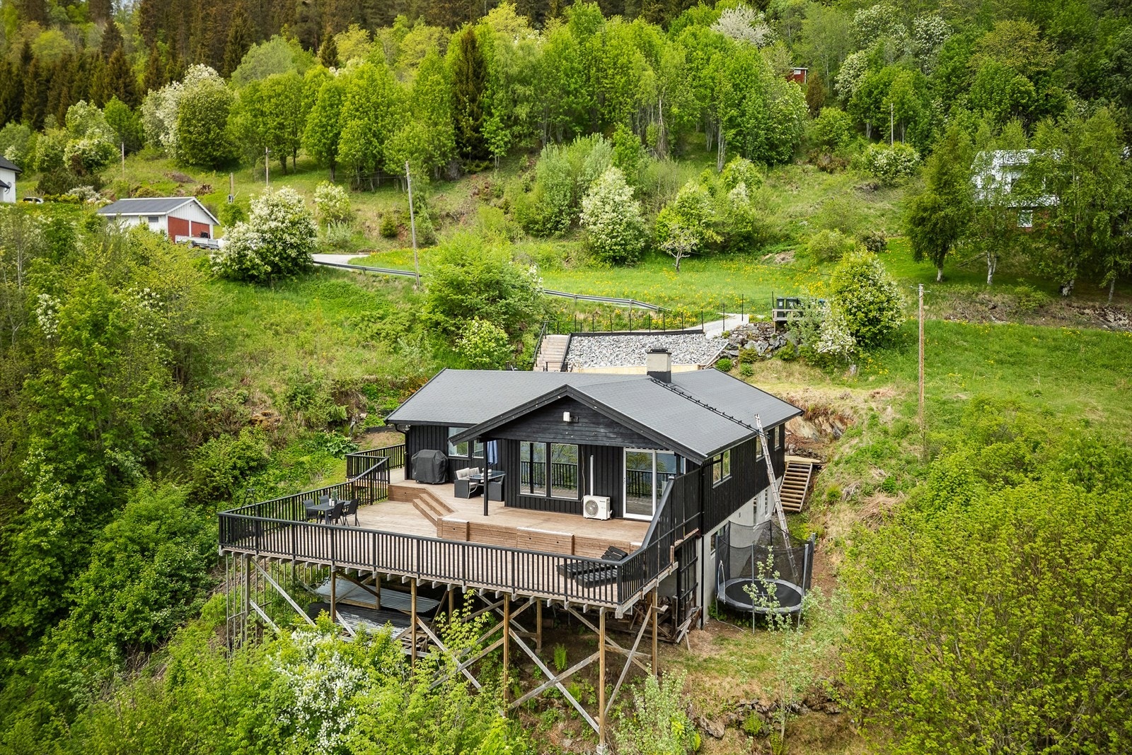 Dronefoto Galleribilde