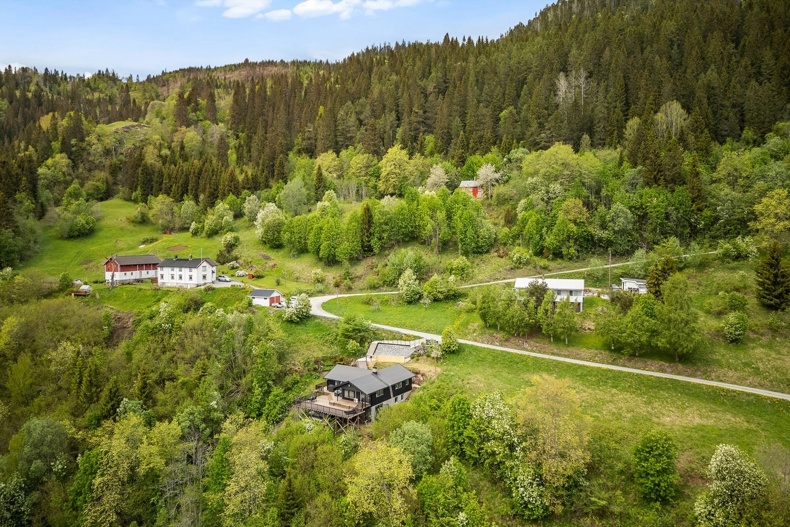 Dronefoto Galleribilde