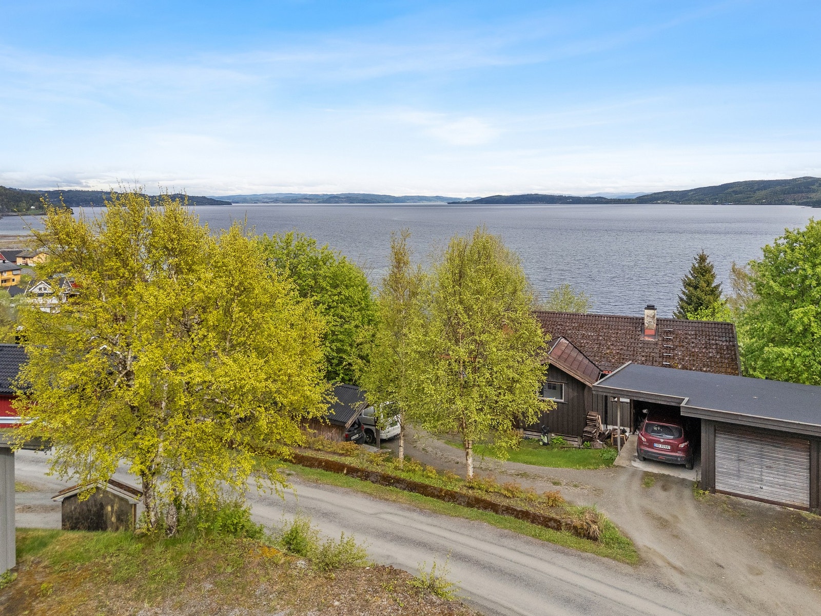 Flott utsikt fra eiendommen. Galleribilde