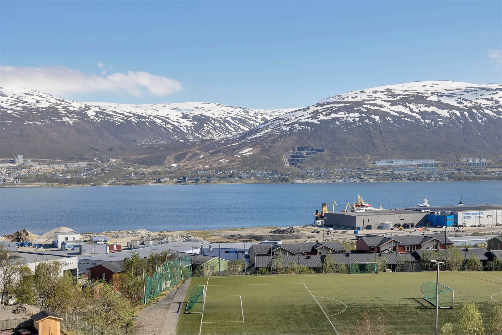 Utsikt mot øst. Galleribilde