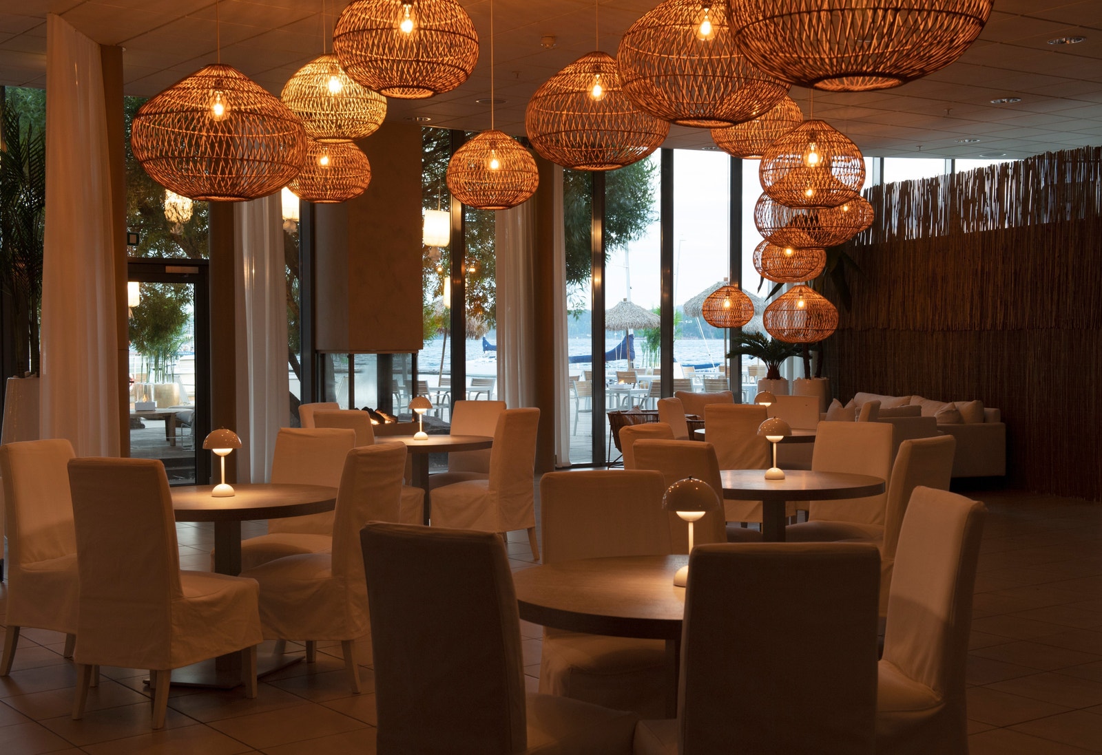 Lobby med snackbar. Galleribilde