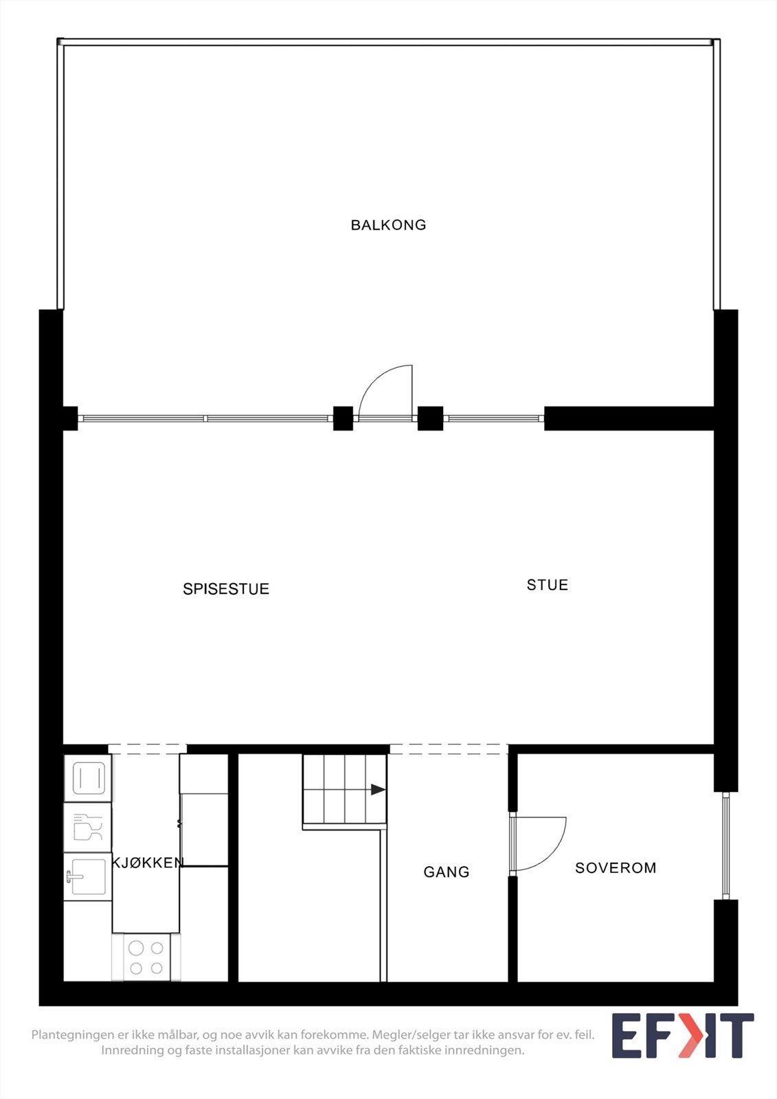 Plantegning 2. etg. Galleribilde