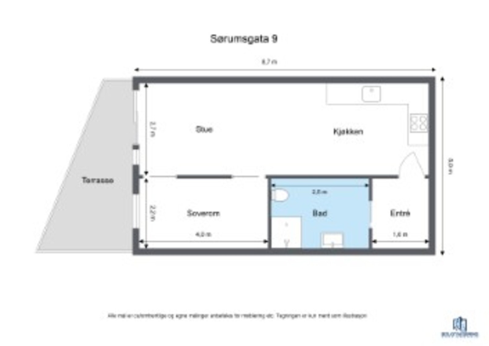 Plantegning. Galleribilde