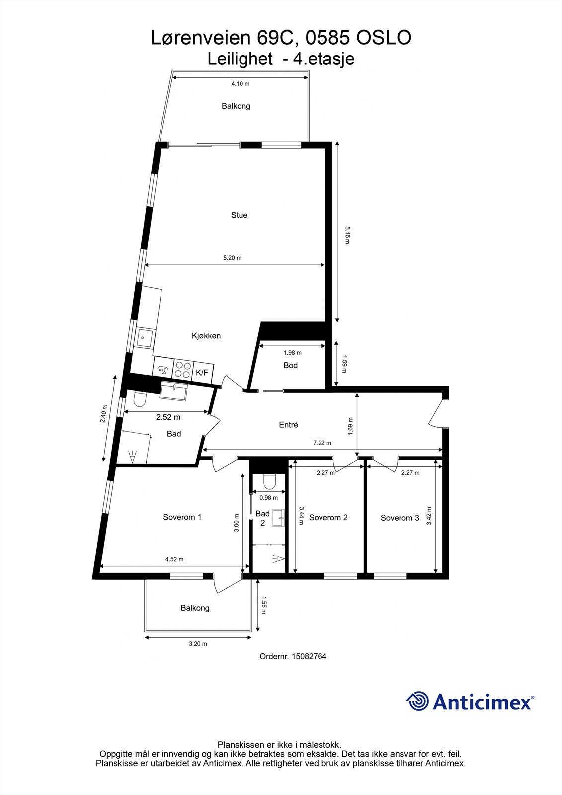 Plantegning Galleribilde