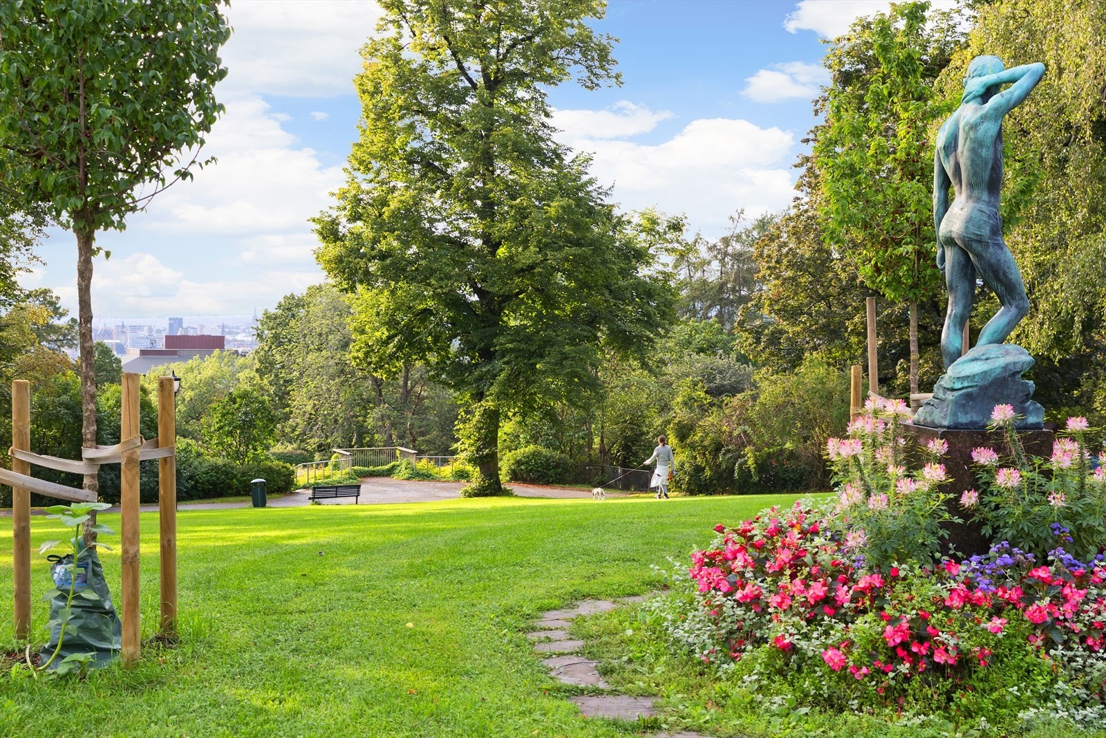 Kampen park bare noen minutters gange fra leiligheten. Galleribilde