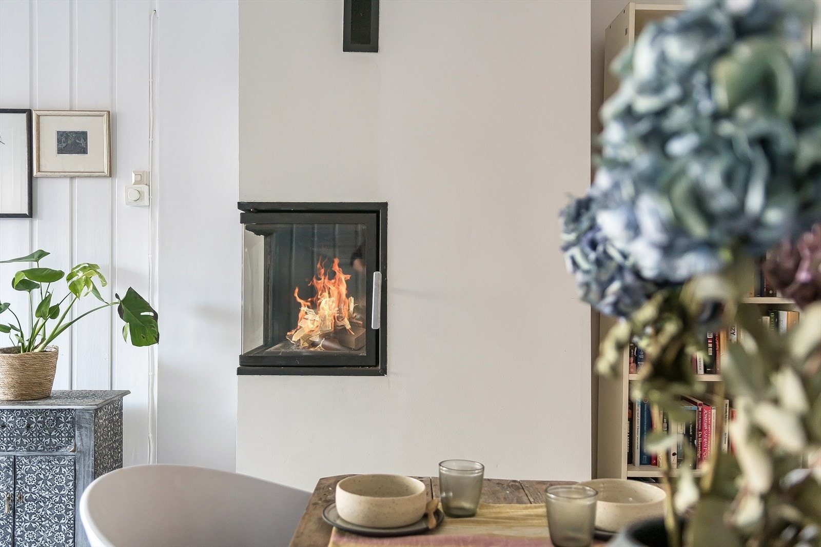 Peisovnen sørger for knitrende hygge og varme når gradestokken kryper nedover. Galleribilde