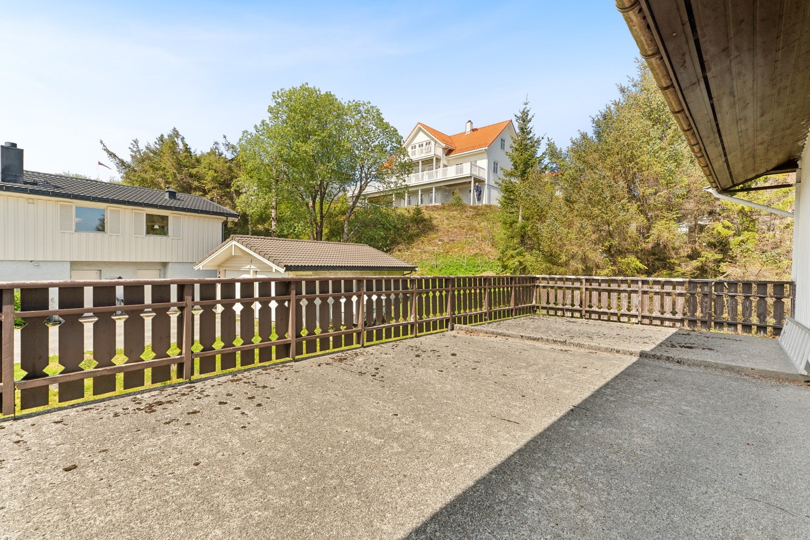 Terrassen er på ca. 49 m². Galleribilde