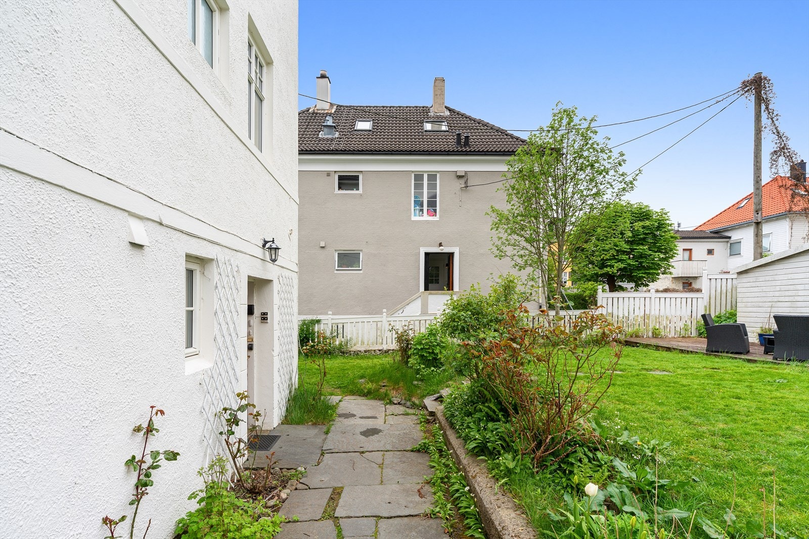 Uteområde. Galleribilde