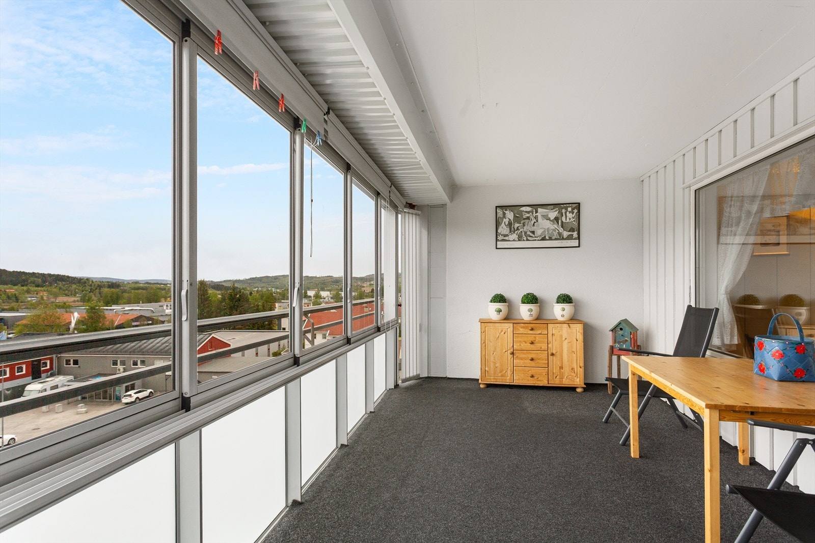 Hvordan ville du møblert denne balkongen? Galleribilde