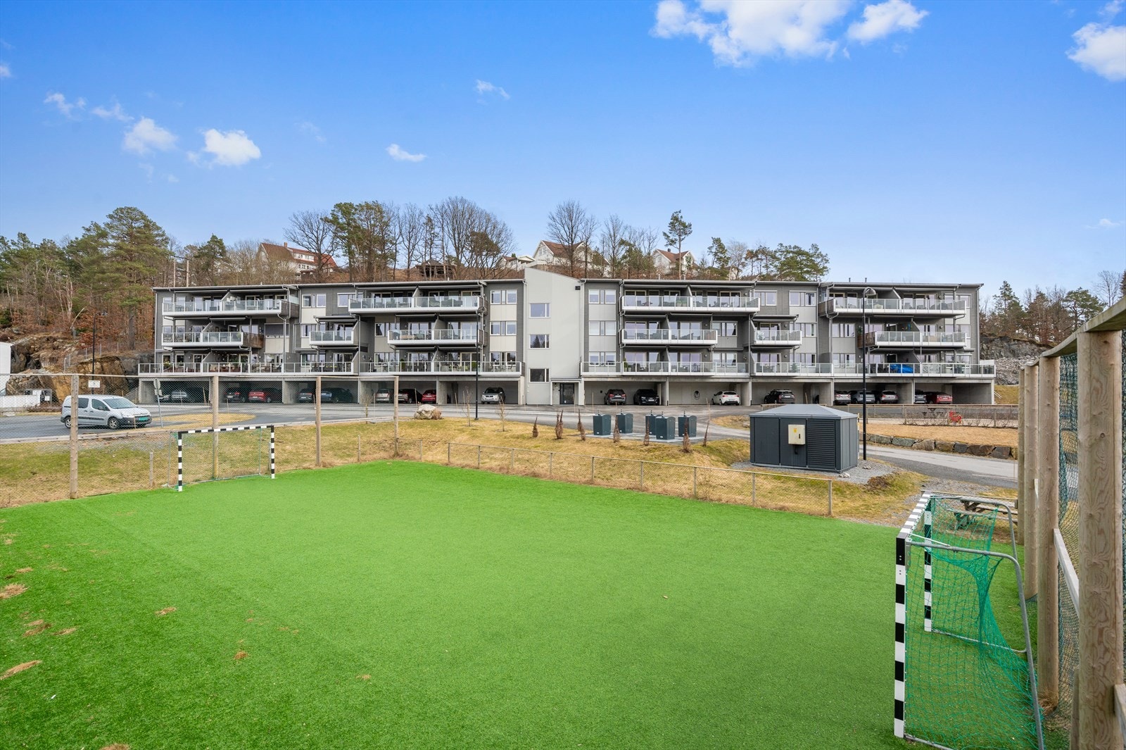 Liten fotballbane for de minste Galleribilde
