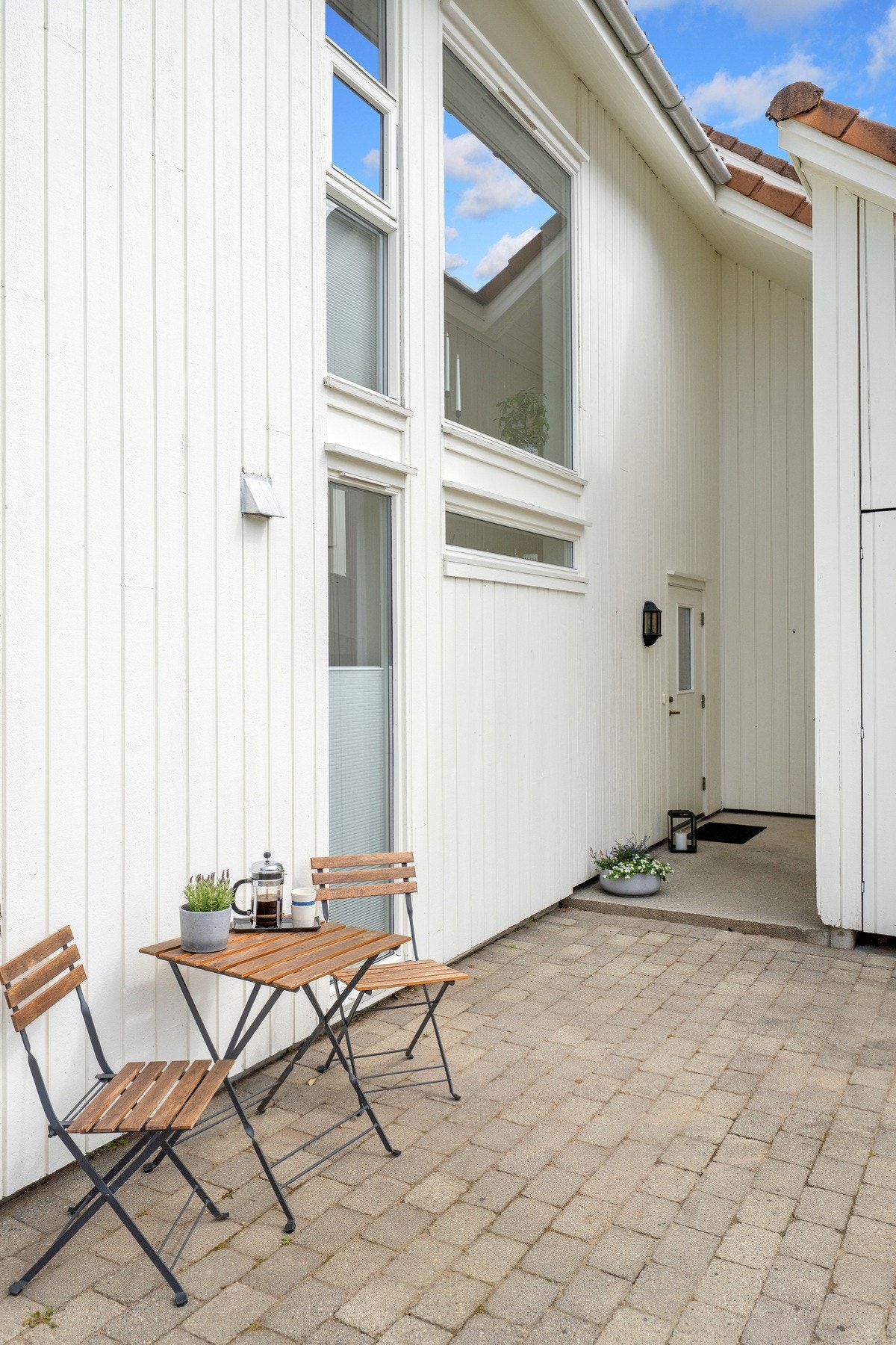 På denne siden kommer solen rundt ca. kl. 11. Galleribilde