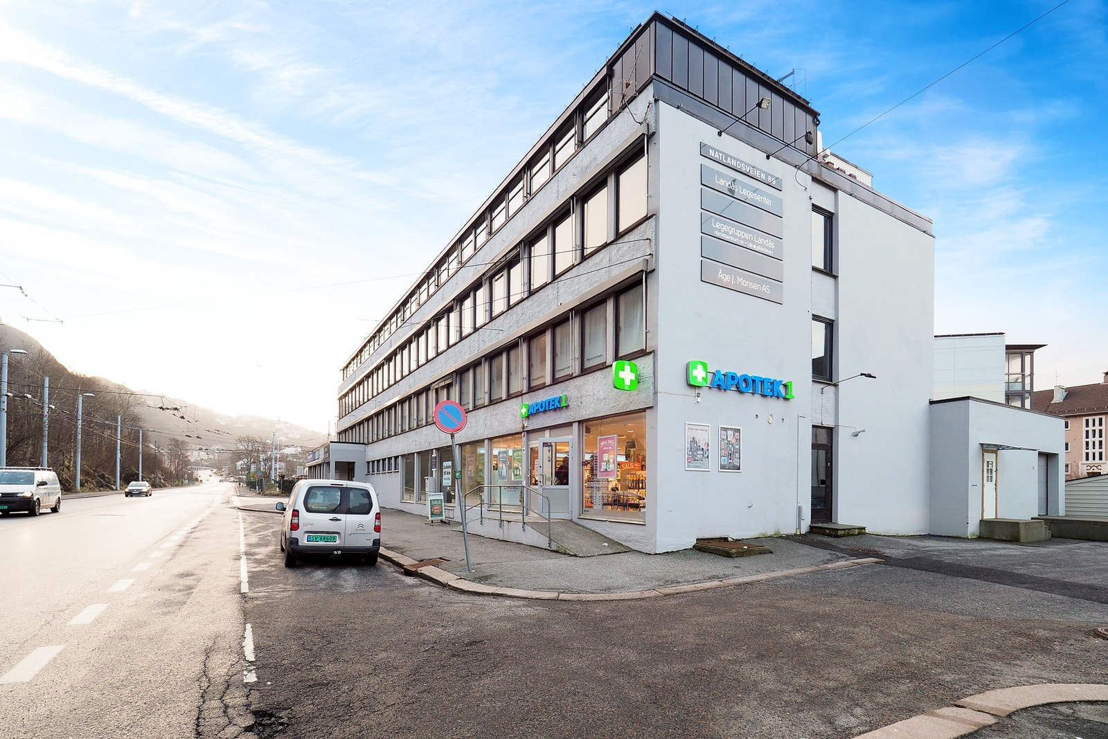 God eksponering fra vegen Galleribilde