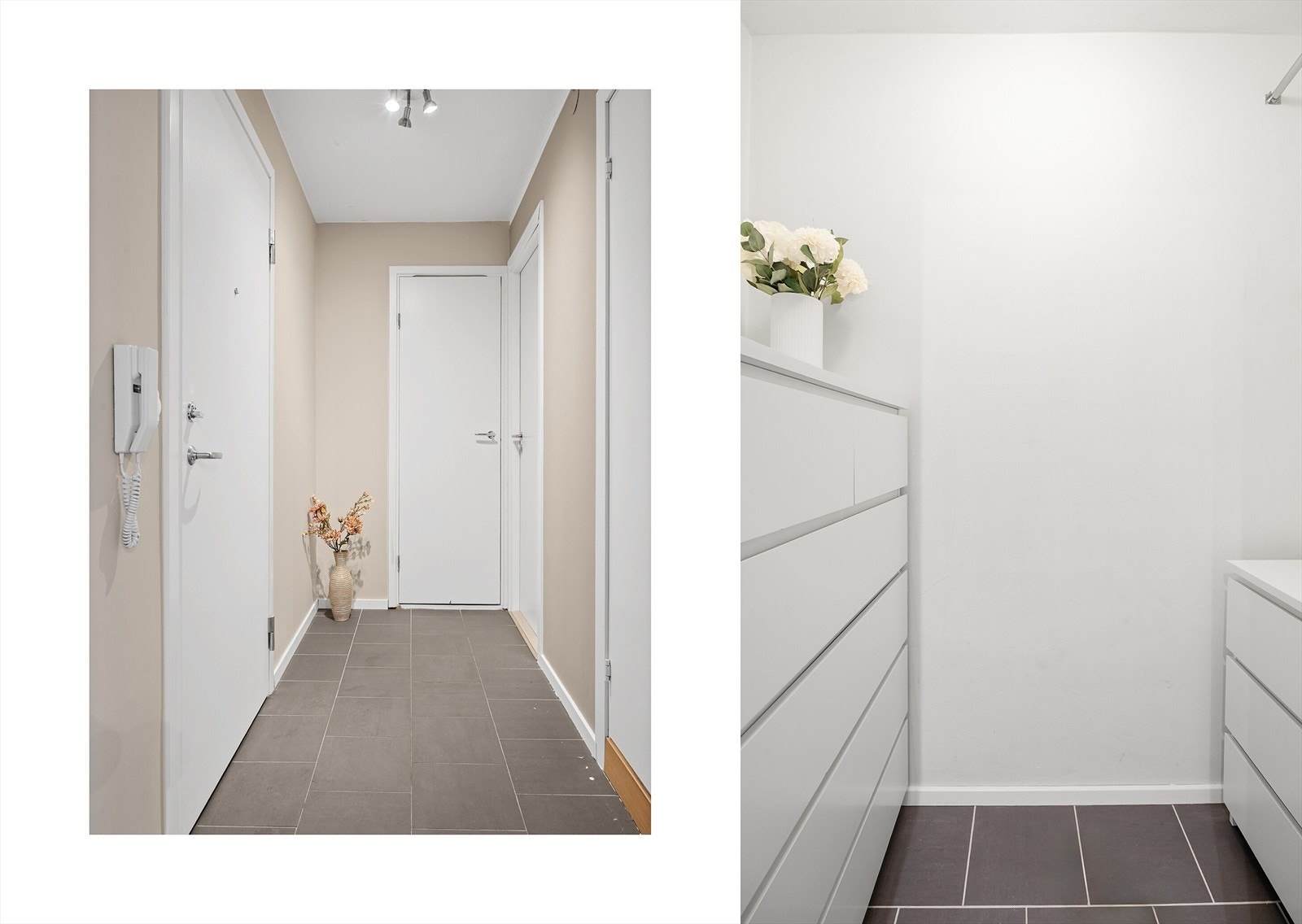 Fra gangen er det også adkomst til innvendig bod med plass til lagring av klær og diverse. Galleribilde