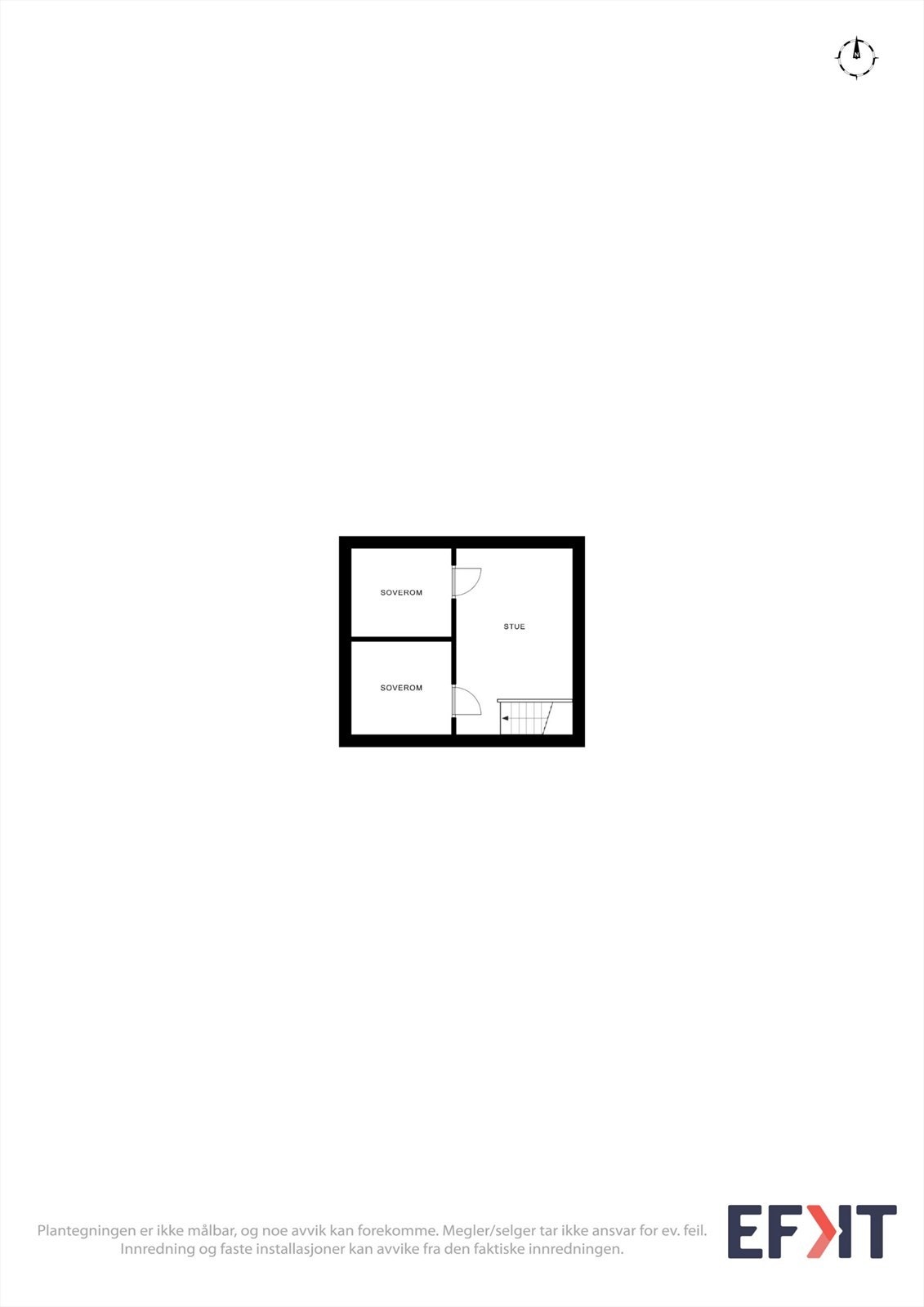 Plantegning loft Galleribilde