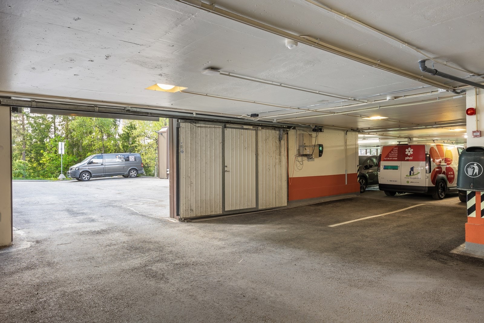 Elbil-laderen er montert ny i 2022. Galleribilde
