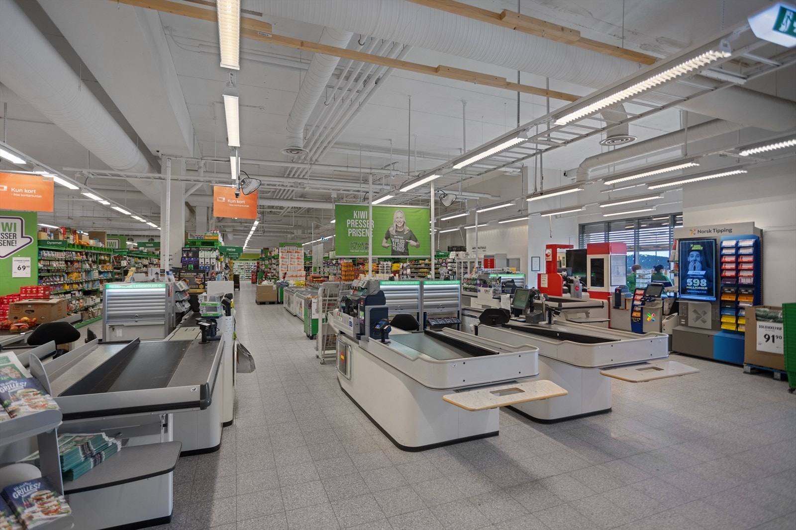 Søndagsåpent gjør hyttelivet veldig enkelt. Galleribilde
