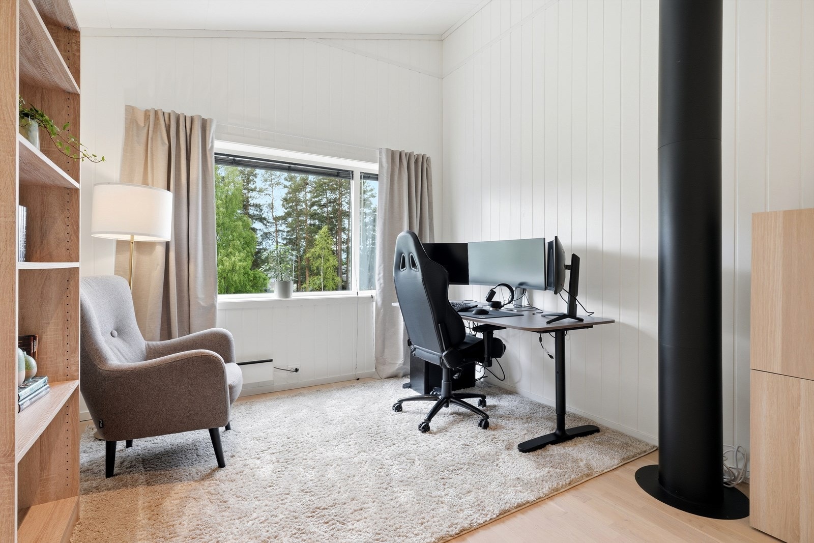 En lys og anvendelig sone med flere bruksmuligheter. Galleribilde