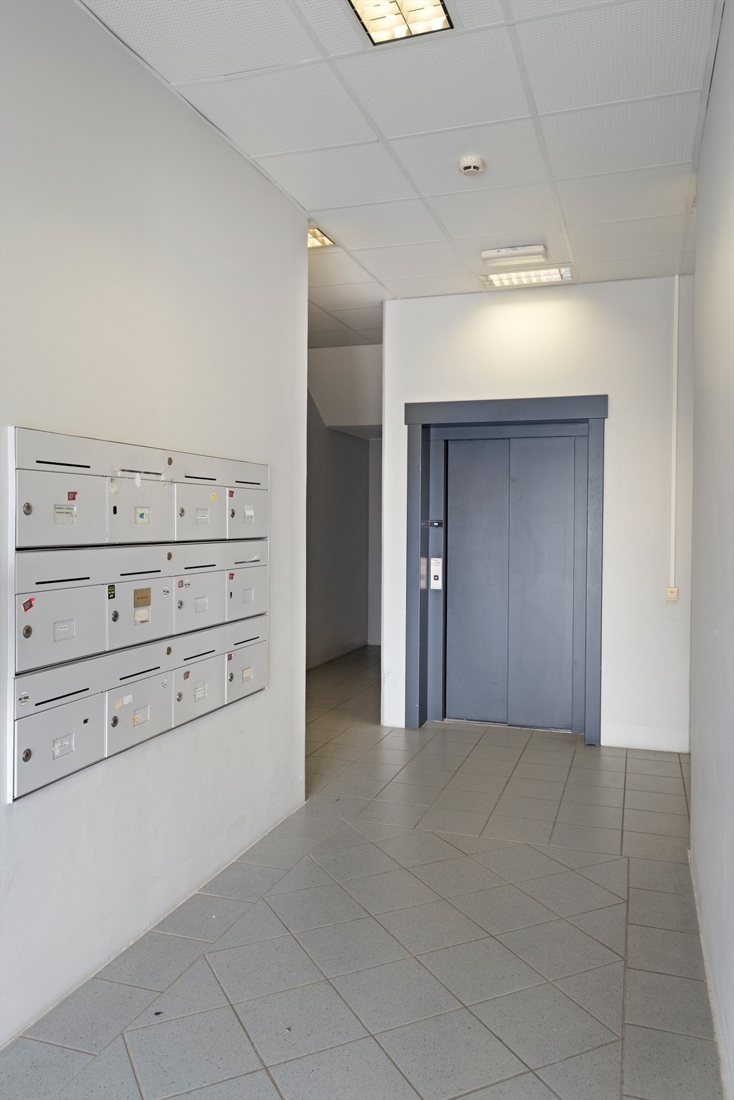 Det er heis i bygget Galleribilde