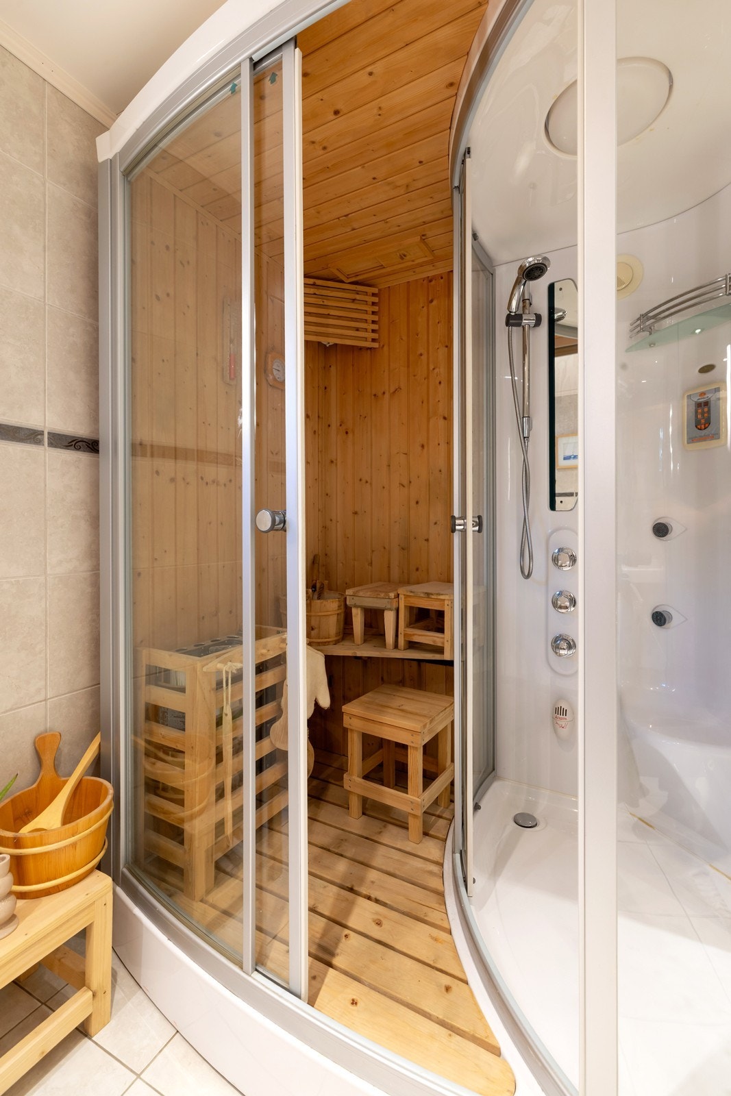 Sauna. Galleribilde