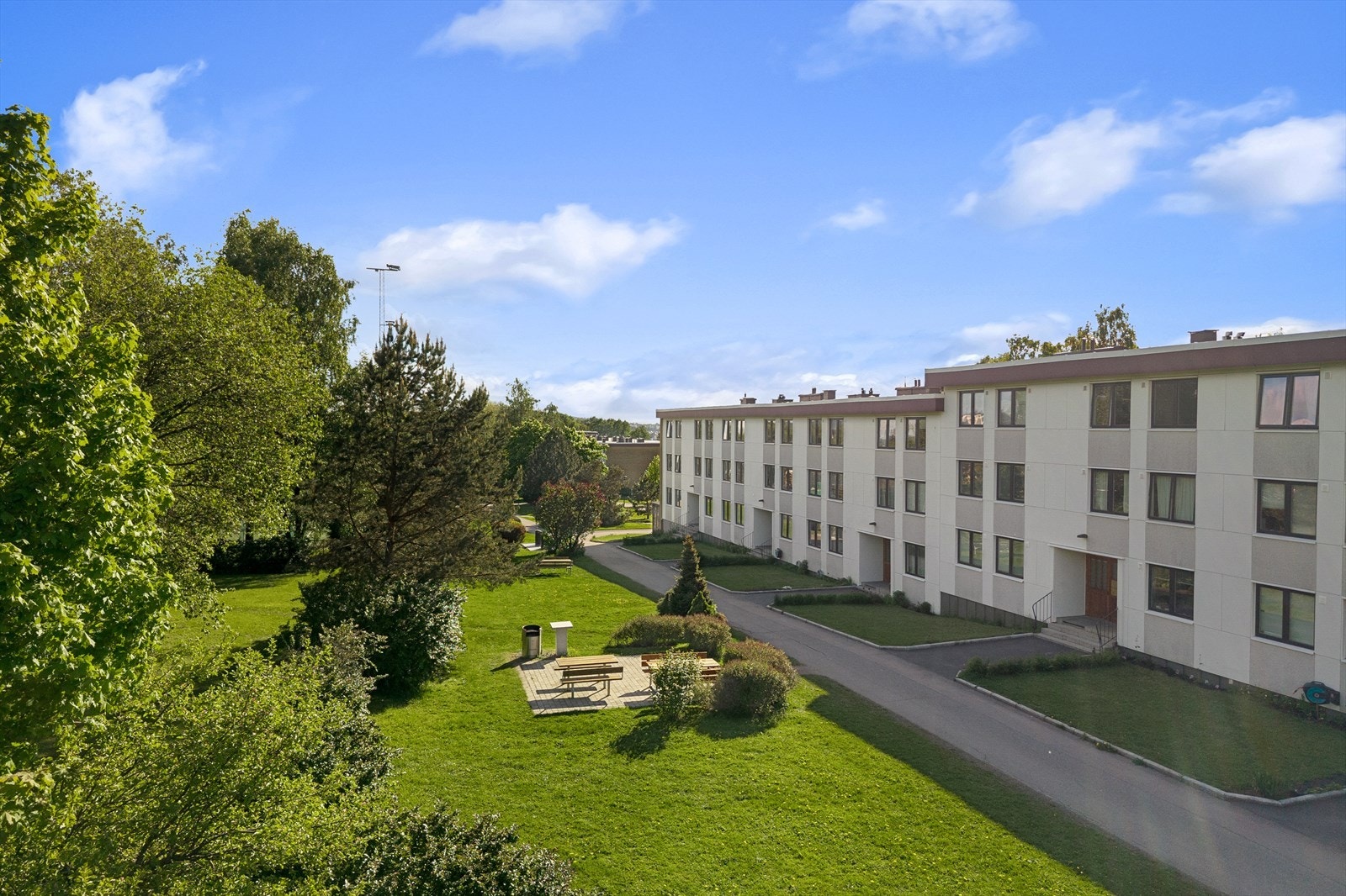 Her bor du i et veldrevet borettslag. Galleribilde