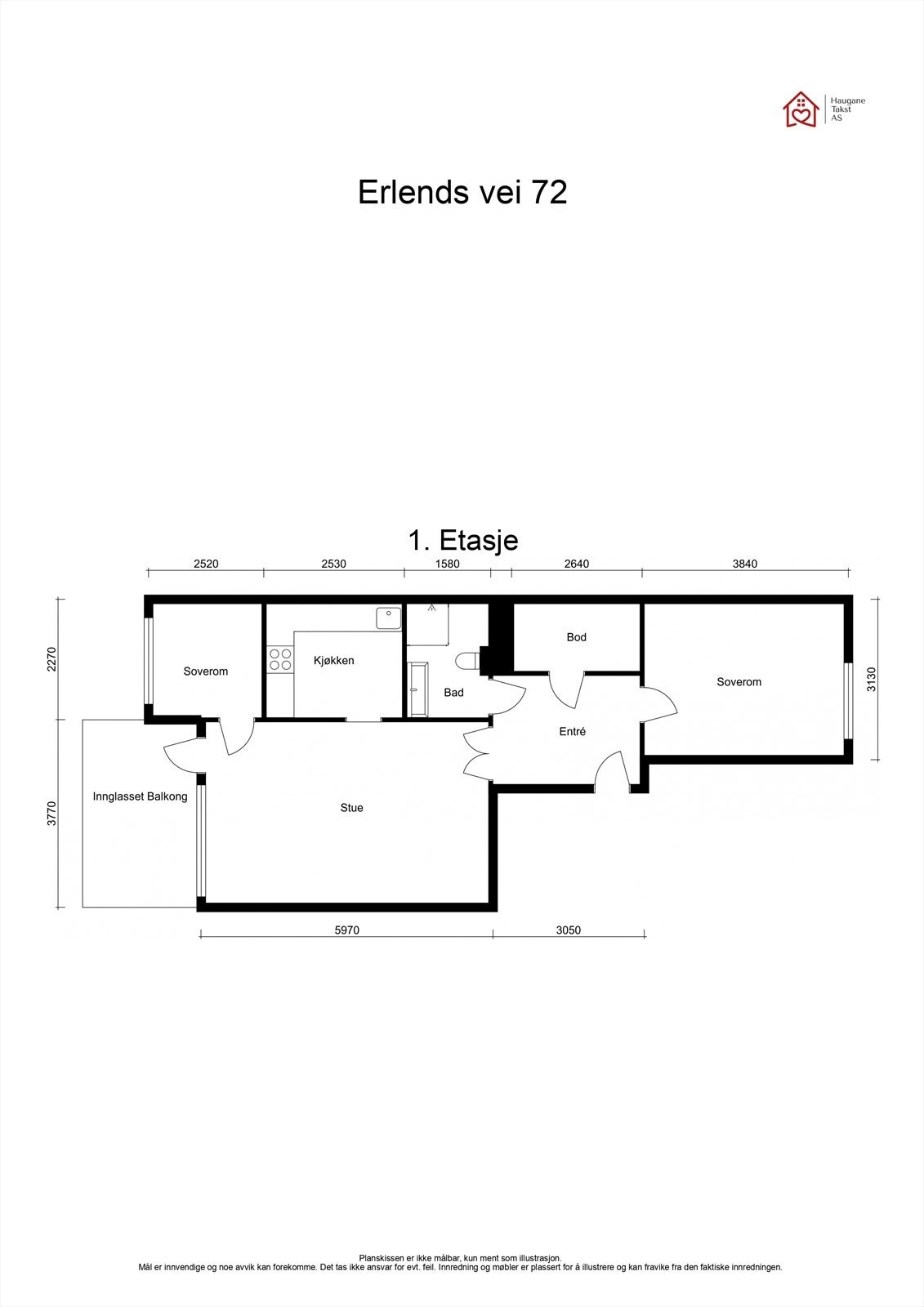 Plantegning. Galleribilde