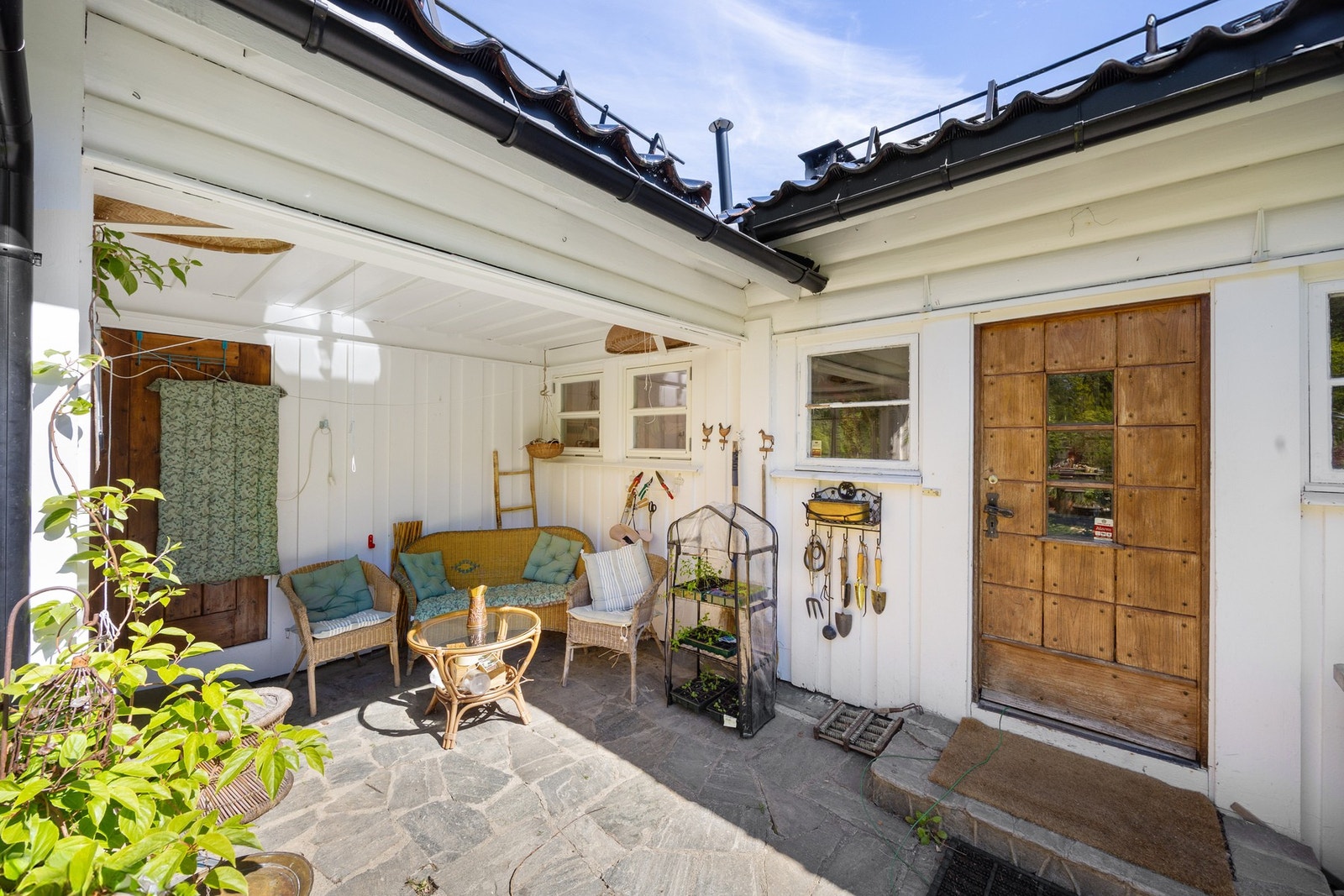 Koselig inngangsparti. Galleribilde