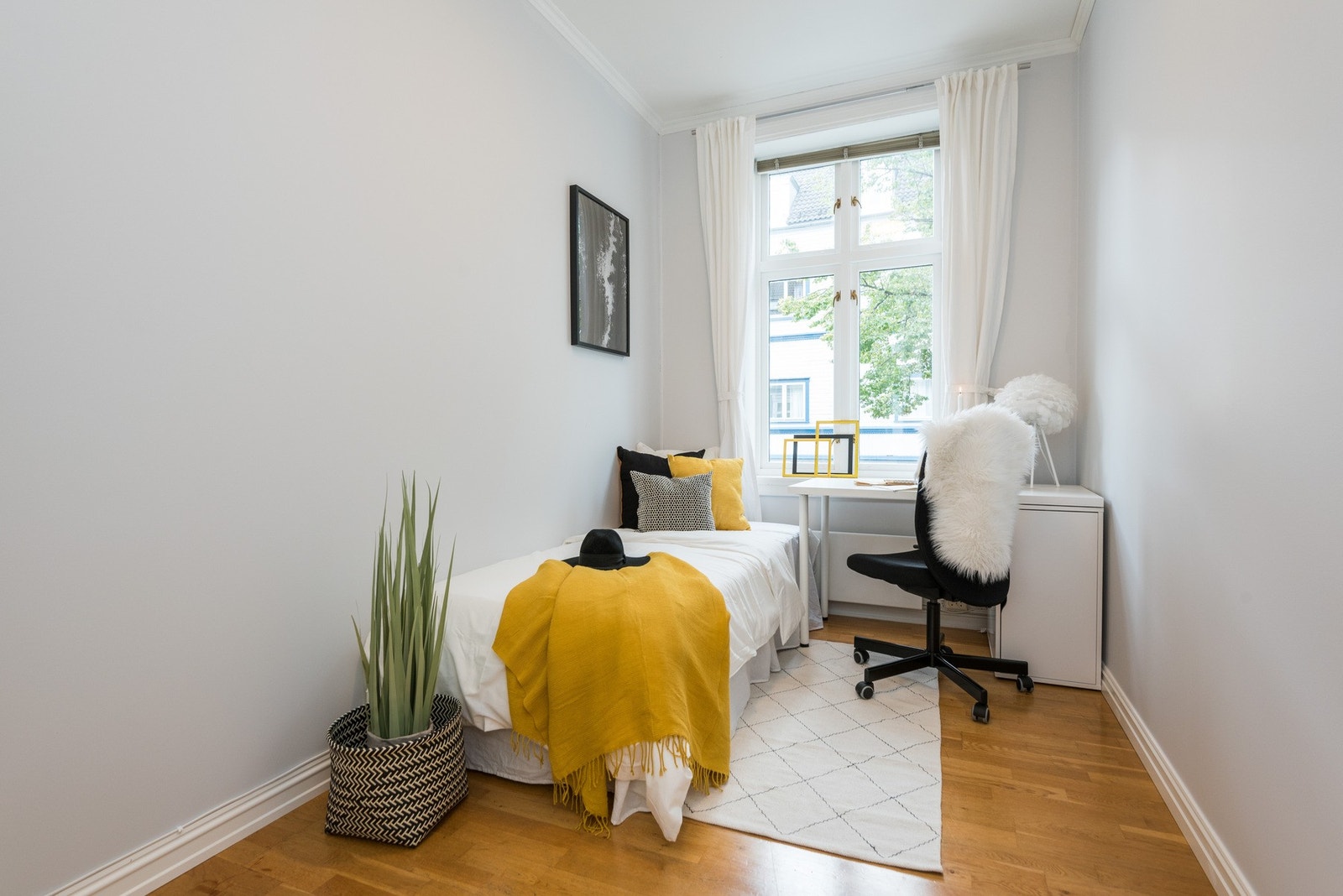 Et romslig og fleksibelt rom med god plass til møblement etter eget behov. Galleribilde