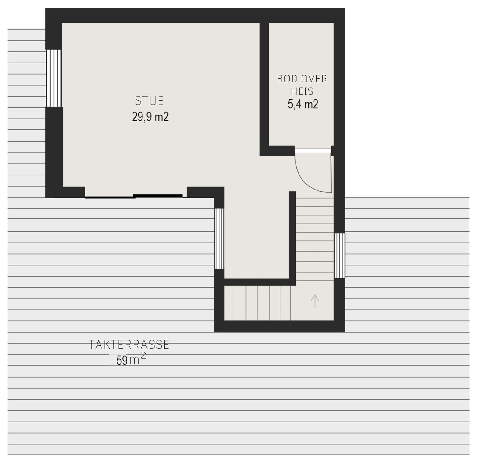 Plantegning plan 2. Galleribilde