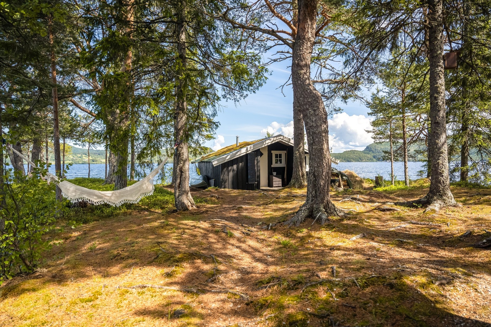 Man har mye muligheter på tomten og tunet Galleribilde