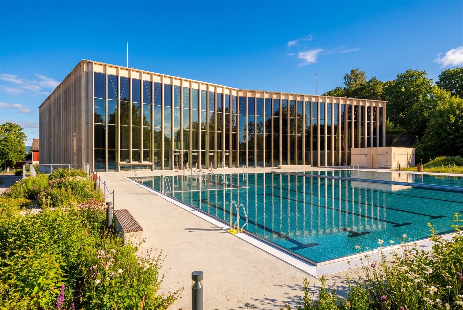 Områdebilde - Tøyenbadet. Galleribilde