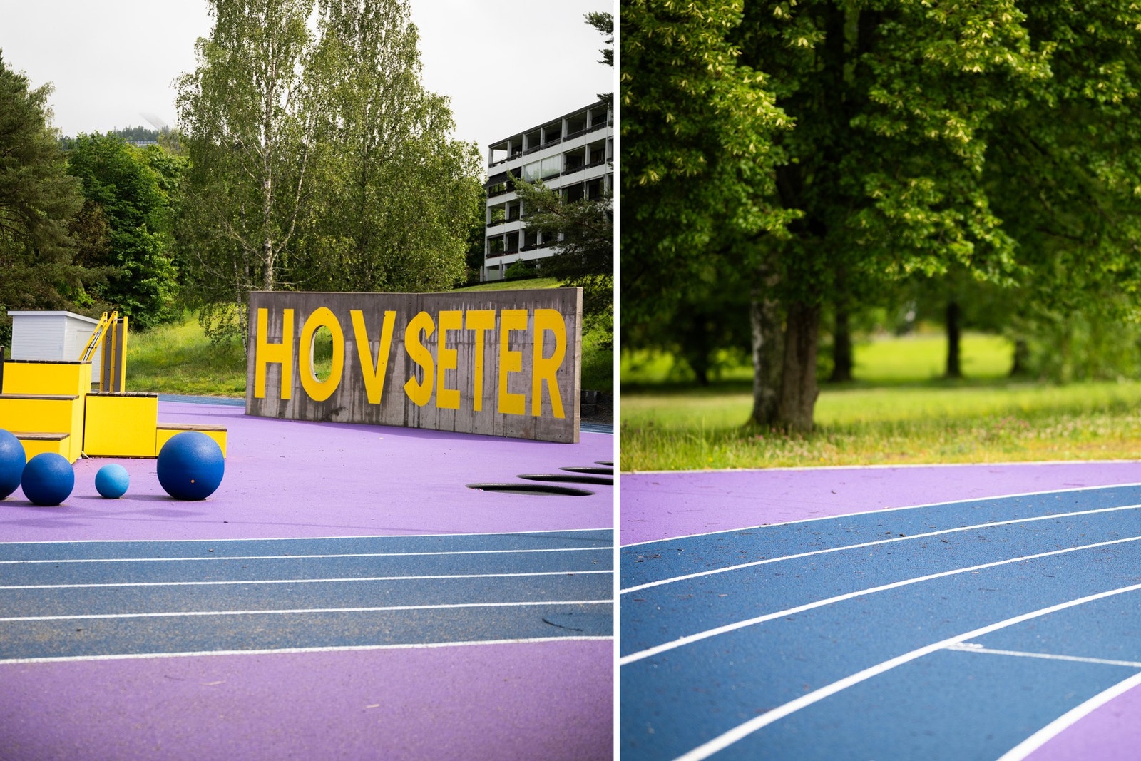 Hovseterdalen friplass ligger som et flott nærmiljøanlegg i dalen, med friidrettsdekke, aktivitetsapparater og gode muligheter for både lek, trening og rekreasjon. Galleribilde