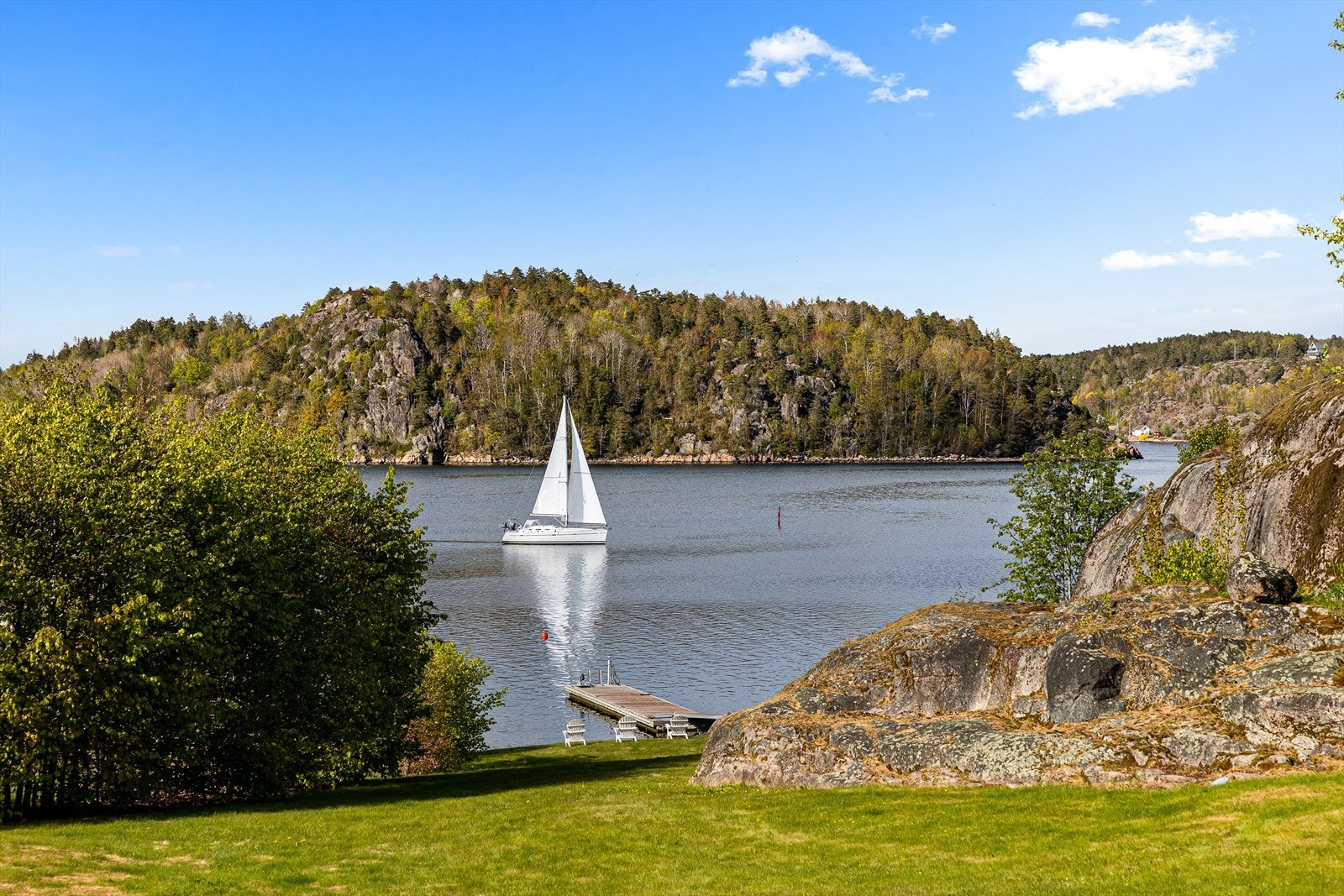 Velkommen til et praktfullt landsted på Veierland! Foto: Karl Filip Østmoen Kronstad Galleribilde