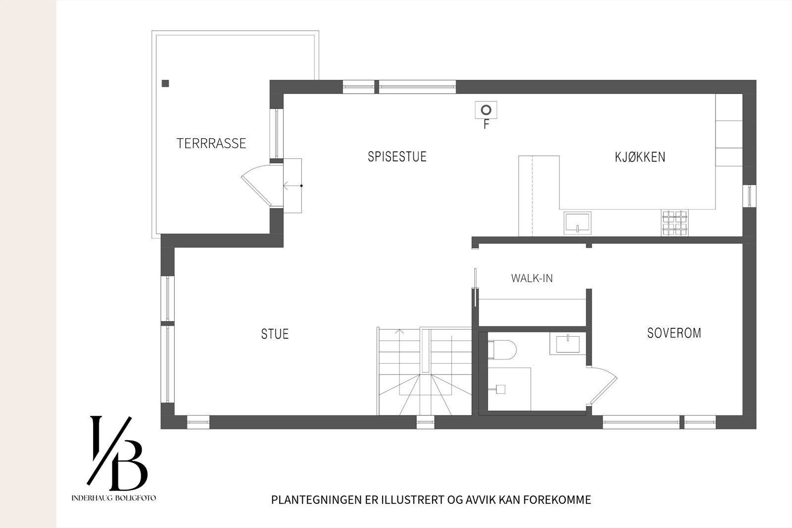 Plantegning 2.etasje Galleribilde