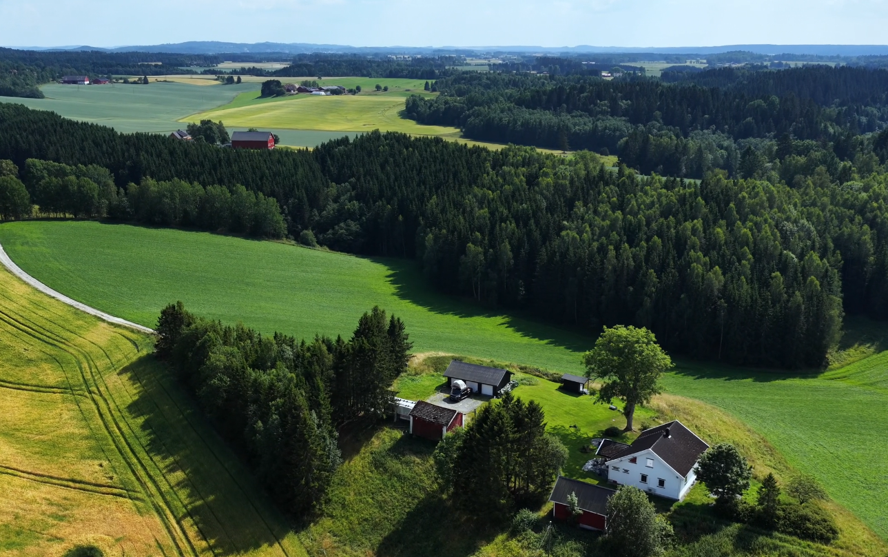 Dronebilde Galleribilde