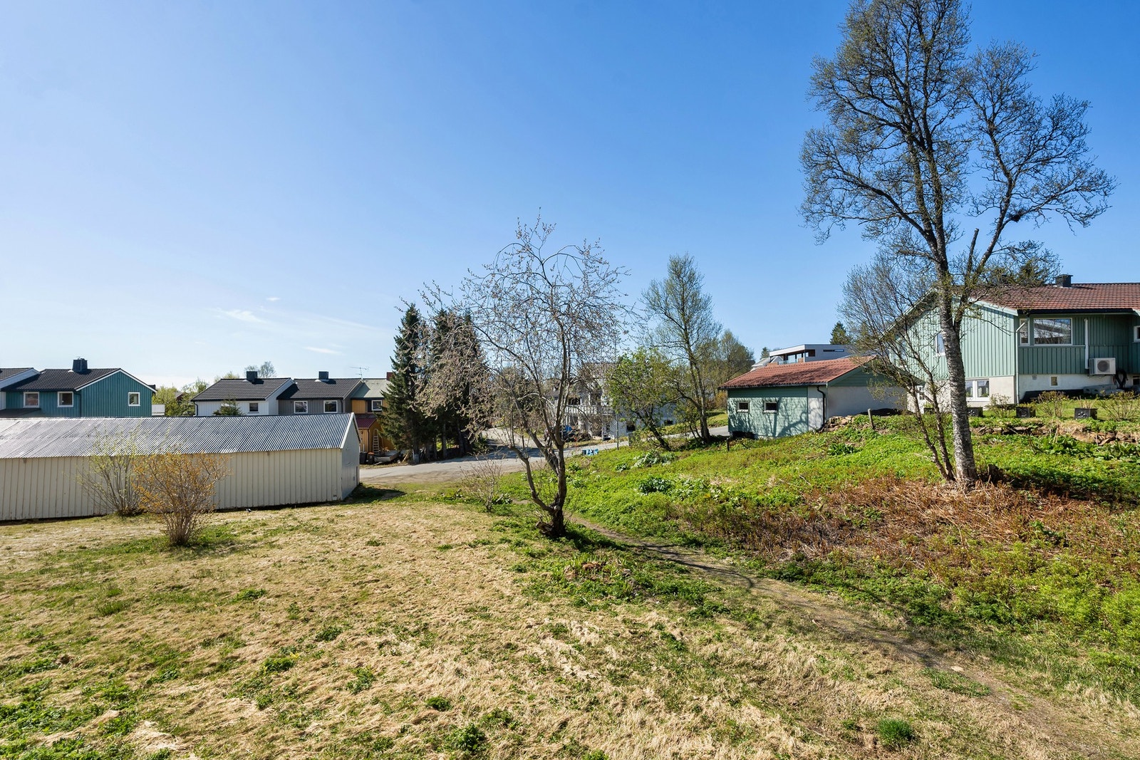 Utsikt fra balkong Galleribilde