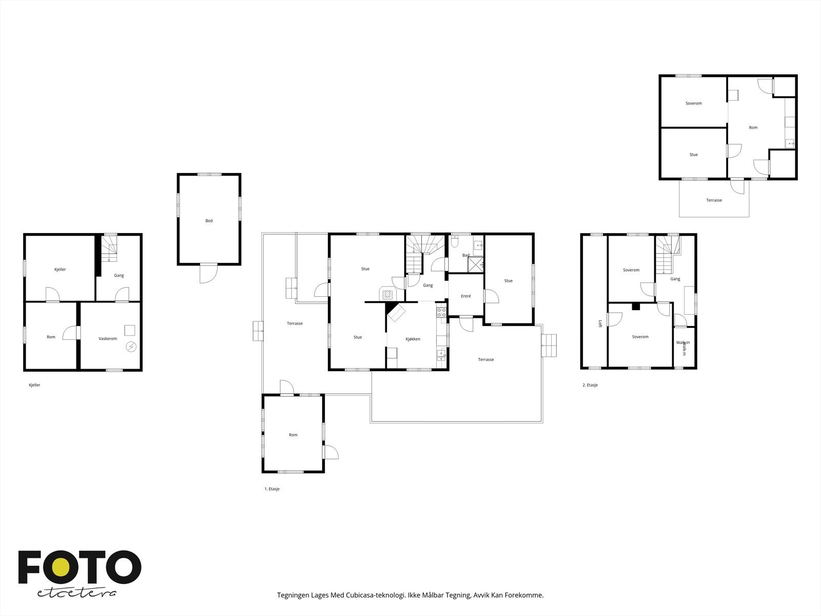 Illustrert planskisse, Stiksmoveien 73 Galleribilde