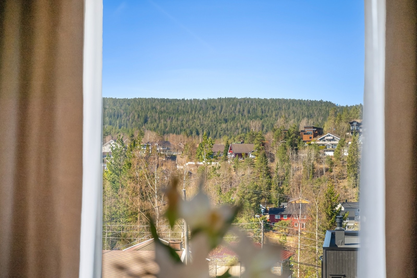 Utsikt fra stuen Galleribilde