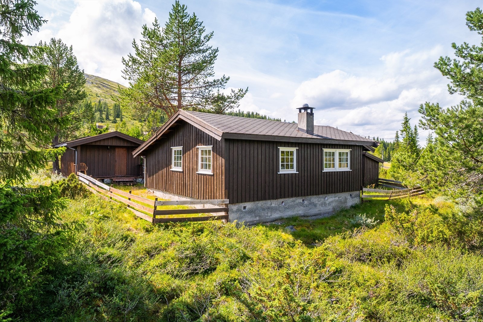 Hytte med fin beliggenhet på Mysusæter. Galleribilde