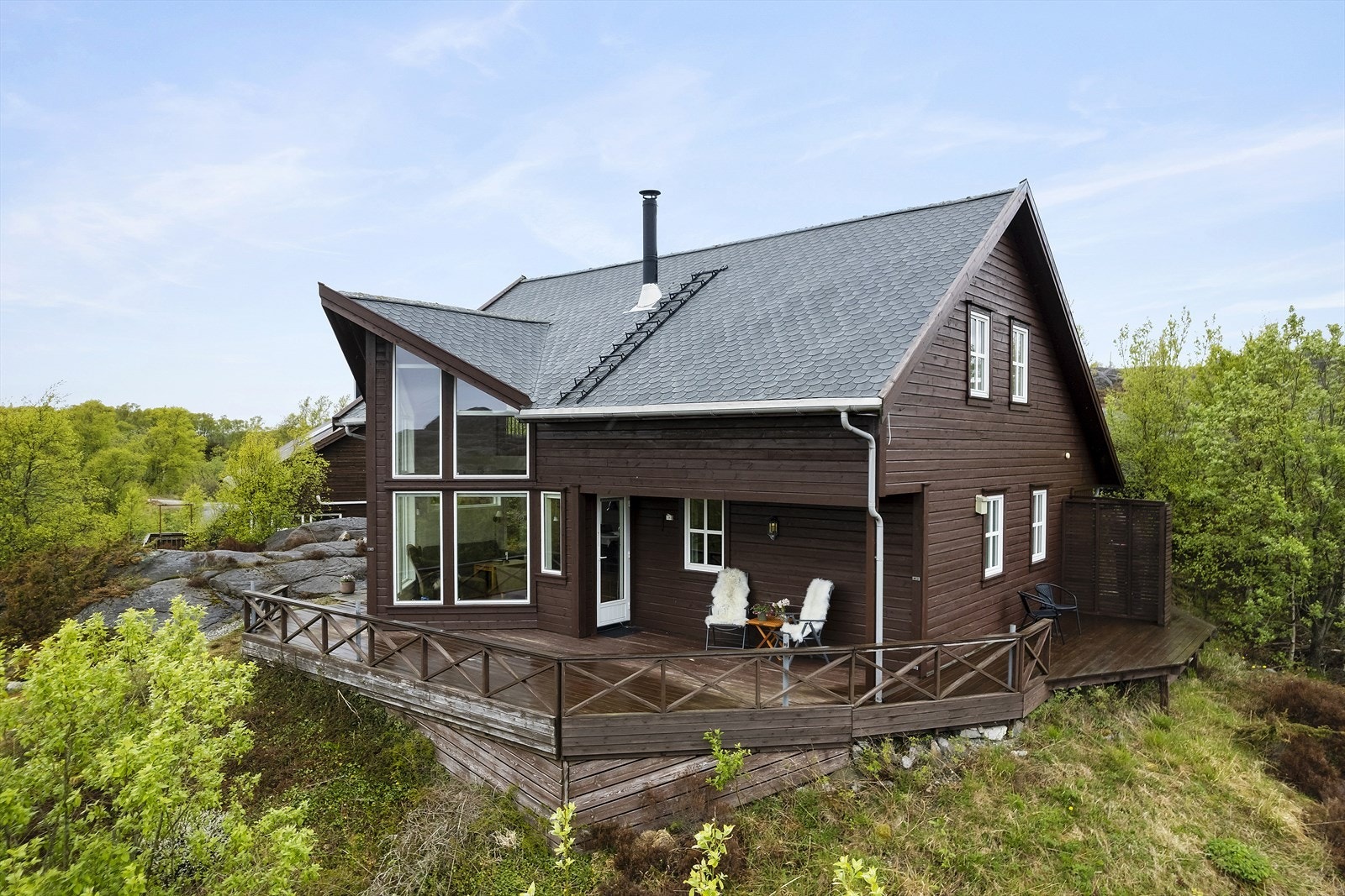 Velkommen til Slåttemyrveien 84! Foto: Arne Ove Østebrøt Galleribilde