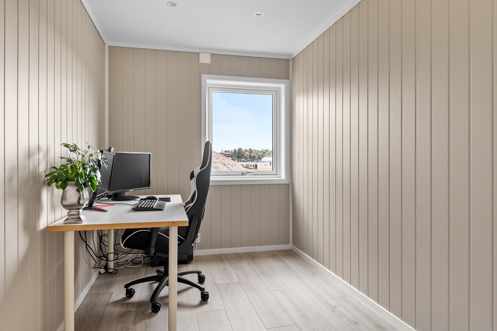 Soverom nr 2 blir i dag brukt som kontor Galleribilde