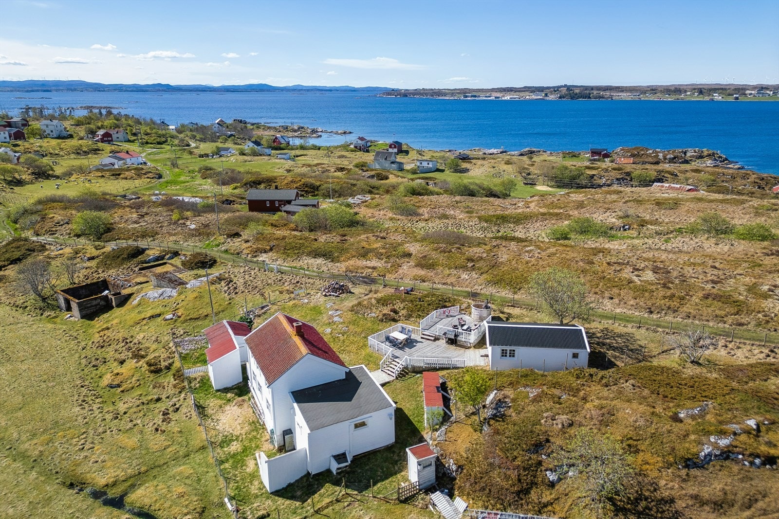 Her ligger du idyllisk til på Inntian Galleribilde