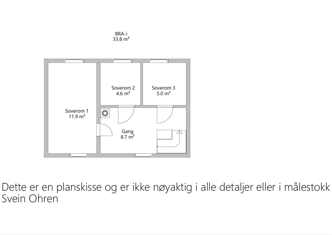 Plantegning Loft Galleribilde